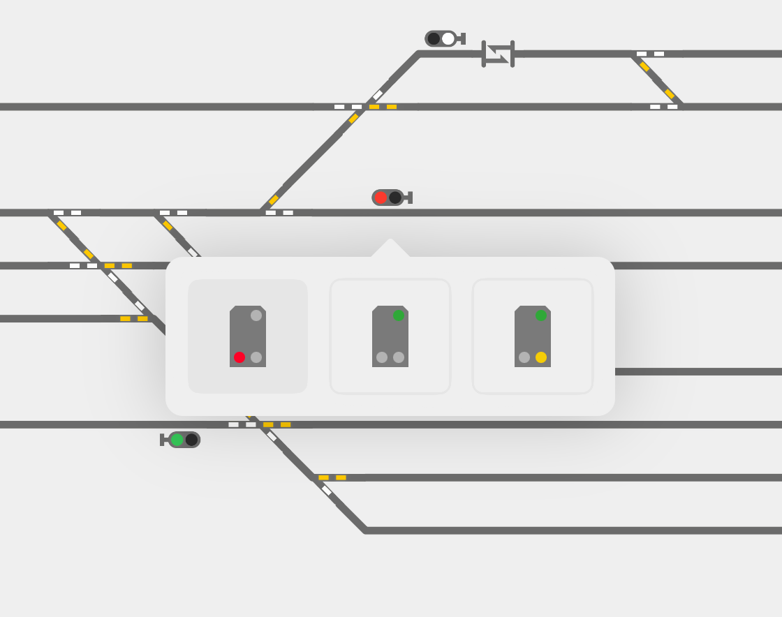 Märklin CS3 Control Desk Track Diagram on RailControl Pro