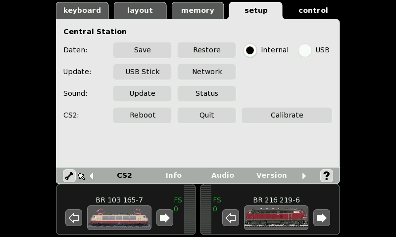 Screenshot of CS2 Setup